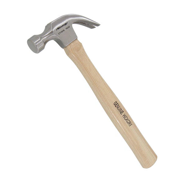 16 oz Claw Hammer with Genuine Hickory handle